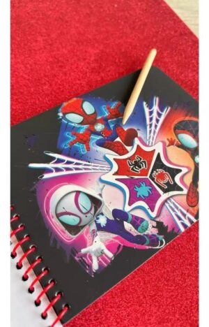 SCRATCH WOW SPIDEY RASPA Y DESCUBRI COLORES INCREIBLES COD VSP03324 - Imagen 2