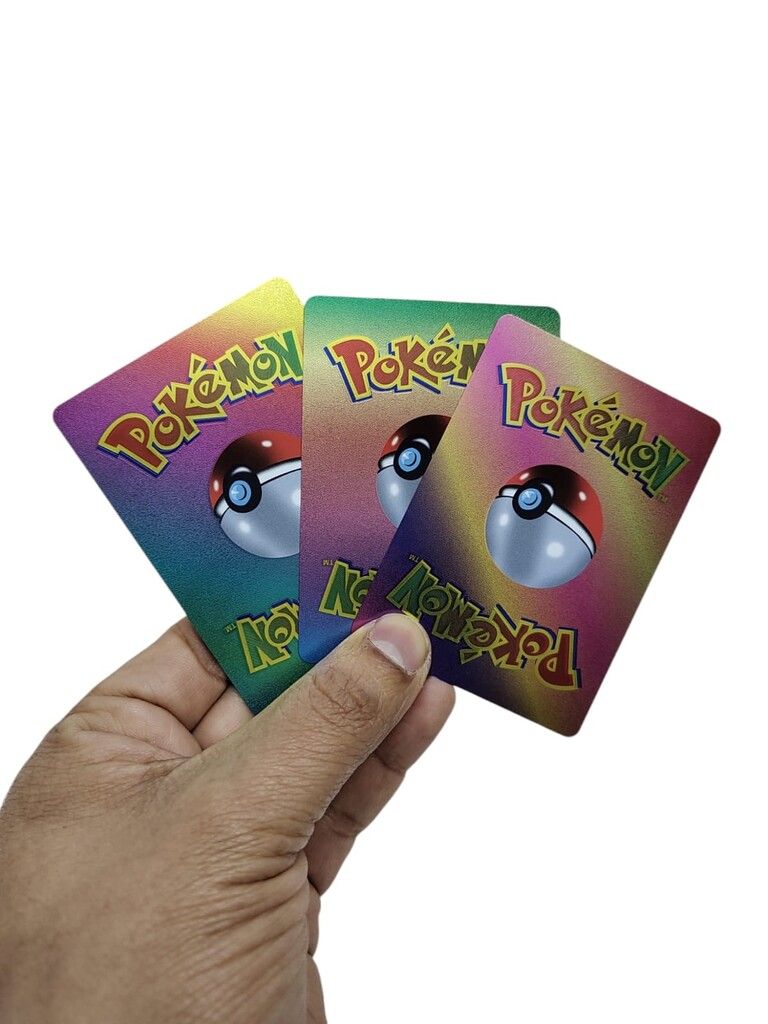 PACK X 5 SOBRES C/10 CARTAS POKEMON MULTICOLOR C/ UNA COD F1060-10 - Imagen 2