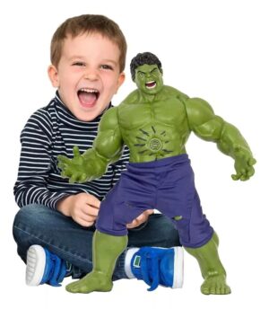 FIGURA GIGANTE HULK CON 10 SONIDOS COD 0581 - Imagen 3