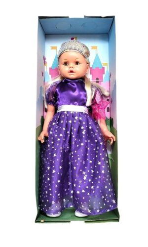 CARINITO JULIETA PRINCESA CON VARITA VR5 0680 VESTIDO VIOLETA - Imagen 2