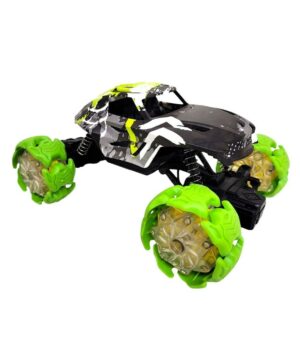 AUTO MONSTER GRAFFITI USB RUEDAS Y CARCASA INTERCAMBIABLE VR1 YR01151 RUEDAS VERDES - Imagen 4