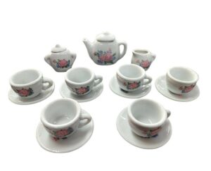 SET JUEGO DE TE PORCELANA 16 PIEZAS COD 808-D48 - Imagen 4