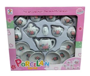 SET JUEGO DE TE PORCELANA 16 PIEZAS COD 808-D48 - Imagen 2