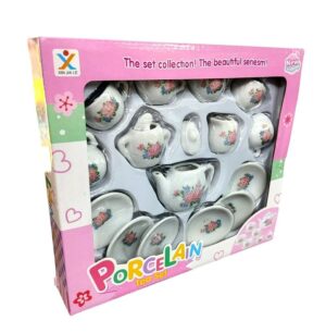 SET JUEGO DE TE PORCELANA 16 PIEZAS COD 808-D48 - Imagen 3