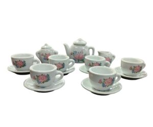 SET JUEGO DE TE PORCELANA 16 PIEZAS COD 808-D48 - Imagen 5