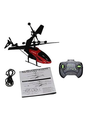 HELICOPTERO CONTROL REMOTO 4 CANALES F-350 VR3 YR01012 ROJO - Imagen 5