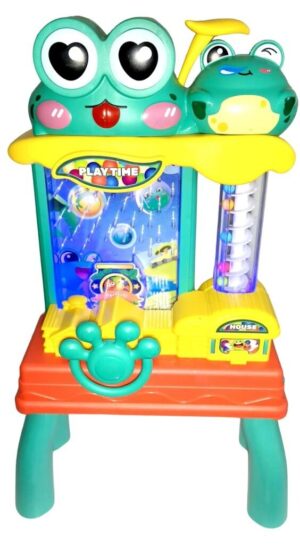 JUEGO HABILIDAD RANITA PINBALL CON LUZ Y SONIDO COD YJ00633 - Imagen 3