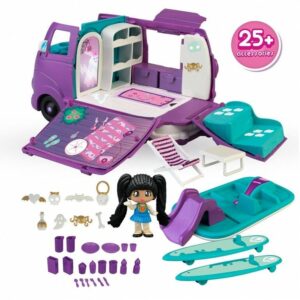 SET PINYPON TERRIFIC CAMIONETA VAN CON FIGURA Y ACCS COD PNY49000 - Imagen 3