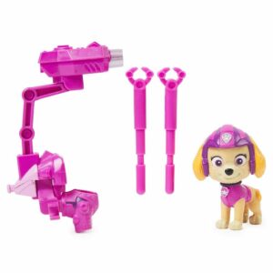 PAW PATROL FIGURA CON ACCESORIOS LINEA MIGHTY MOVIE VR4 16655 SKYE - Imagen 2