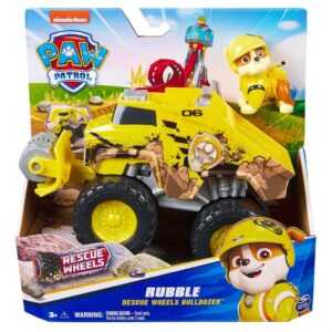 PAW PATROL RESCUE WHEELS RUBBLE VEHICULO RODILLO COD 17776R