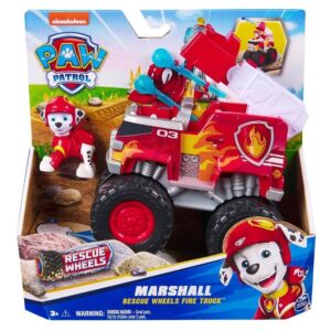 PAW PATROL RESCUE WHEELS MARSHALL VEHICULO LANZADOR COD 17776M