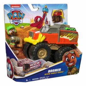 PAW PATROL RESCUE WHEELS BOOMER CON SU VEHICULO COD 17776B