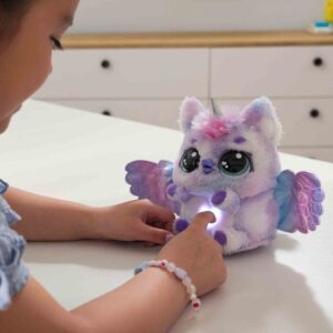 HATCHIMALS ALIVE SECRET HATCH PUFFICORN LUZ SONIDOS COD 19201 - Imagen 6