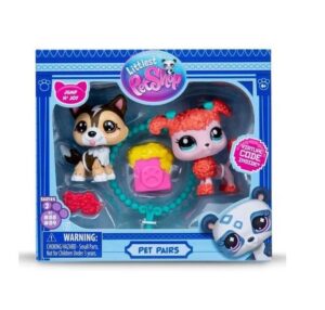 LITTLEST PET SHOP X2 FIGURAS CON ACCESORIOS SERIE 2 VR1 00620 SET 88-89 - Imagen 3