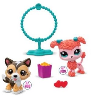 LITTLEST PET SHOP X2 FIGURAS CON ACCESORIOS SERIE 2 VR1 00620 SET 88-89 - Imagen 2