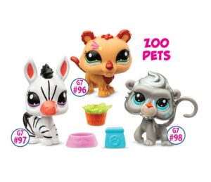 LITTLEST PET SHOP TUBO X 3 FIGURAS CON ACCESORIOS VR1 00621 SET 96-97-98 - Imagen 2