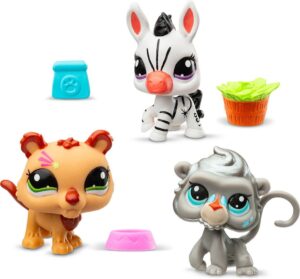 LITTLEST PET SHOP TUBO X 3 FIGURAS CON ACCESORIOS VR1 00621 SET 96-97-98 - Imagen 4