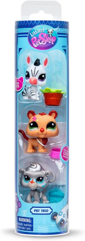 LITTLEST PET SHOP TUBO X 3 FIGURAS CON ACCESORIOS VR1 00621 SET 96-97-98 - Imagen 3