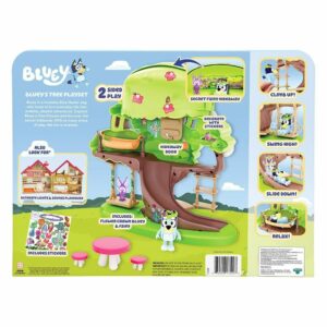 PLAYSET BLUEY LA CASITA DEL ARBOL CON 2 FIGURAS COD 17529 - Imagen 3