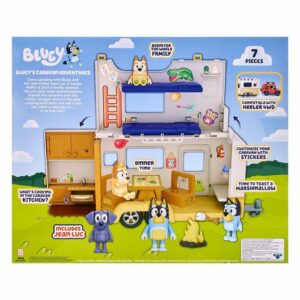 PLAYSET BLUEY CASA RODANTE CON FIGURA JEAN LUC  COD 13086 - Imagen 6