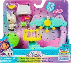 PLAYSET LA CASA DE GABBY CON FIGURA Y ACCESORIOS VR2 36259 PANDY PAWS MIRADOR DE ENSUEÑO