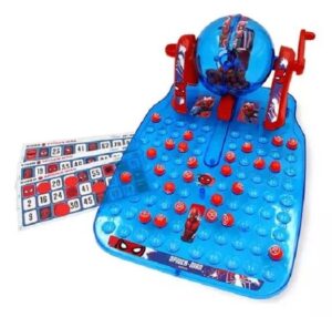 JUEGO BINGO LOTTO CON BOLILLERO DE SPIDERMAN COD 54859 - Imagen 3