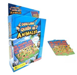 JUEGO DE MESA DESCUBRI QUIEN ES ANIMALES VERSION DE VIAJE COD 53028