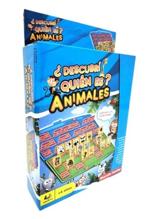 JUEGO DE MESA DESCUBRI QUIEN ES ANIMALES VERSION DE VIAJE COD 53028 - Imagen 4