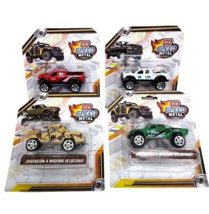 CAMIONETA DE METAL X1 GO SPEED EN BLISTER SURTIDOS COD 54616 - Imagen 3