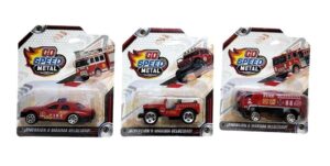 VEHICULO DE METAL BOMBERO X1 GO SPEED EN BLISTER SURTIDOS COD 54425 - Imagen 3