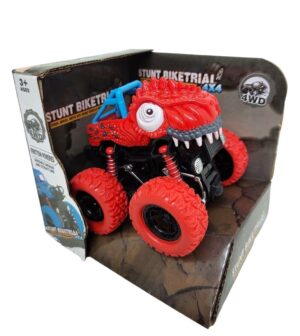 CAMIONETA DINO MONSTER A FRICCION VR1 53844 ROJO - Imagen 3