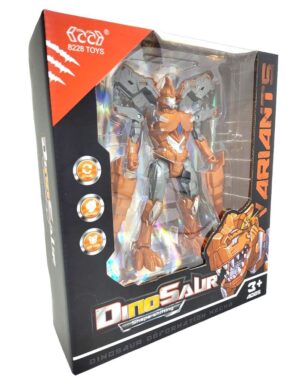 FIGURA TRANSFORMERS DINOBOT PARA ARMAR VR2 54791 MARRON - Imagen 3