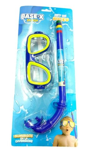 SET DE BUCEO BASE-X SPLASH UNISEX VR3 4202 AZUL