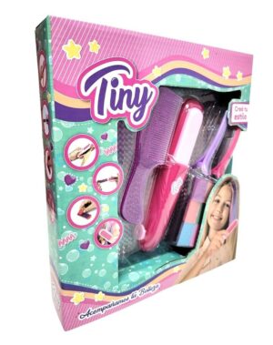 SET PLANCHITA PINTA PELO TINY CON ACCESORIOS COD 54747 - Imagen 2