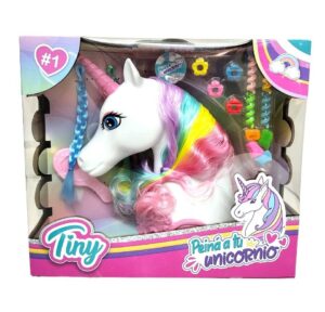 SET UNICORNIO TINY PARA PEINAR CON ACCESORIOS COD 54898 - Imagen 2