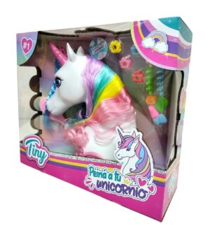 SET UNICORNIO TINY PARA PEINAR CON ACCESORIOS COD 54898 - Imagen 3