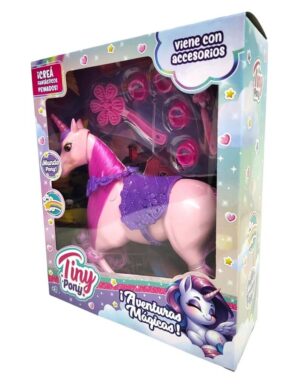 UNICORNIO TINY AVENTURAS MAGICAS CON ACCESORIOS VR2 55142 ROSA - Imagen 3