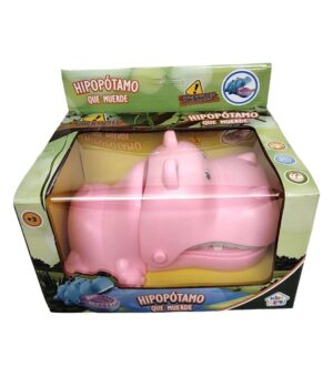 JUEGO DE MESA EL HIPOPOTAMO MORDELON VR1 55269 ROSA - Imagen 3