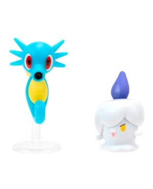 FIGURAS POKEMON EN BLISTER ORIGINAL VR23 95007 HORSEA Y LITWICK - Imagen 4