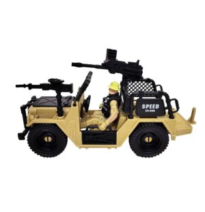 PLAYSET MILITAR SOLDADO AUTO GOMON Y ACCESORIOS COD 55065 - Imagen 2