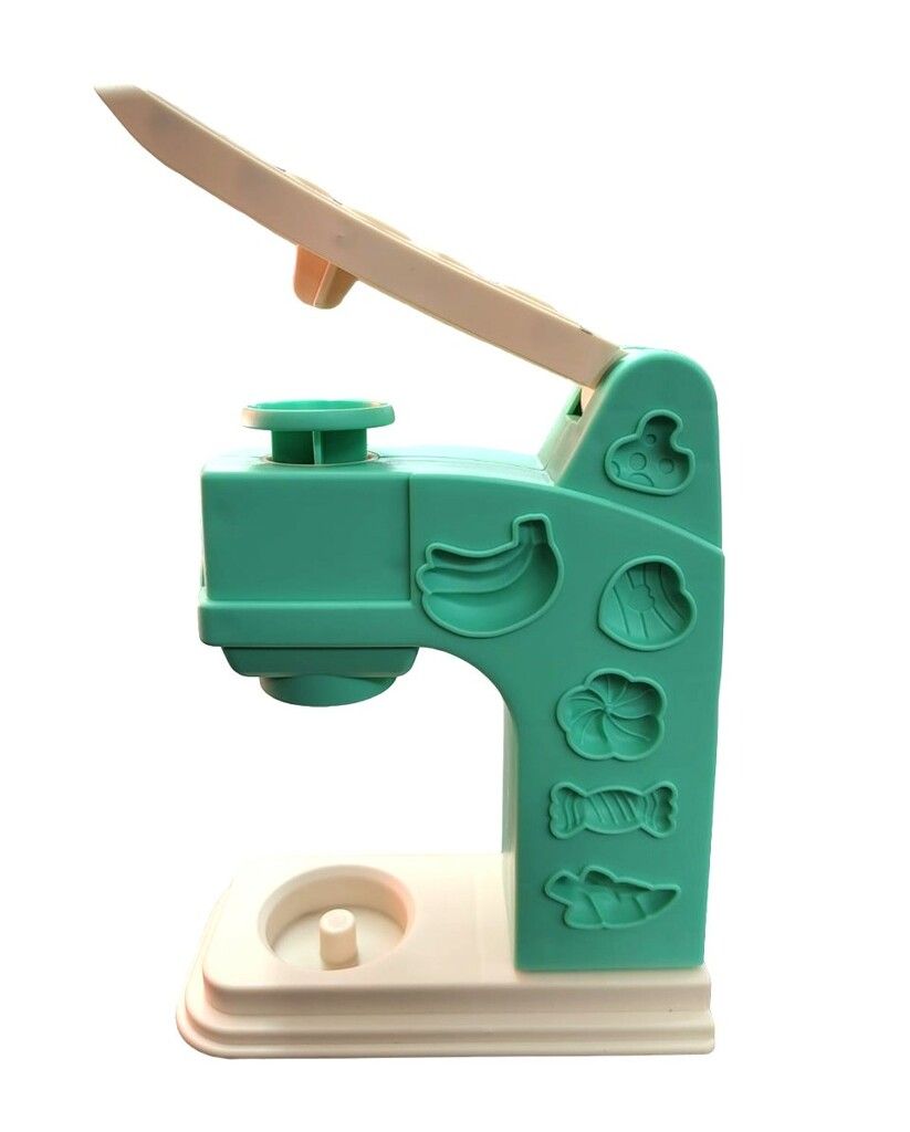 SET MASAS CON ACCESORIOS MAQUINA DE HELADOS PLASTIKIDS VR2 55152 VERDE - Imagen 5