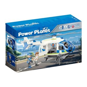 HELICOPTERO DE POLICIA CON LUZ Y SONIDO POWER PLANET COD NA201787