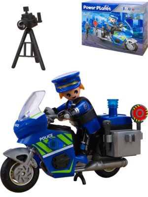 MOTO POLICIA CON FIGURA Y ACCESORIOS POWER PLANET VR1 NA201789 QL888-55A