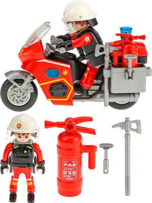 MOTO BOMBERO C/ FIGURA Y ACCS POWER PLANET VR1 NA201770 QL888-15A - Imagen 2