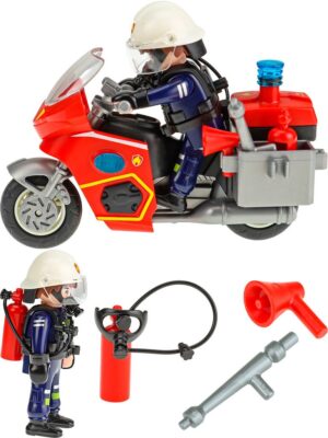 MOTO BOMBERO C/ FIGURA Y ACCS POWER PLANET VR4 NA201770 QL888-15D - Imagen 3