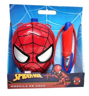 MOCHILA DE AGUA EN CAJA MASCARA DE SPIDERMAN  COD 8699