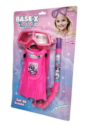 SET DE BUCEO NENA BASE-X SPLASH VR1 8844 ROSA