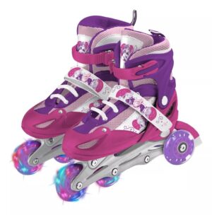 ROLLERS PRINCESAS 3 EN 1 RUEDAS INTERCAMBIABLES Y LUCES VR2 12227 TALLE M - Imagen 5