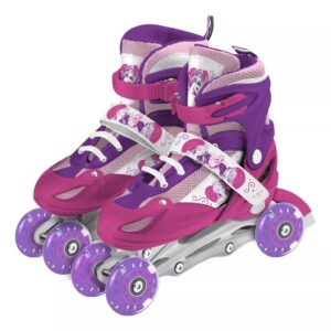 ROLLERS PRINCESAS 3 EN 1 RUEDAS INTERCAMBIABLES Y LUCES VR2 12227 TALLE M - Imagen 8