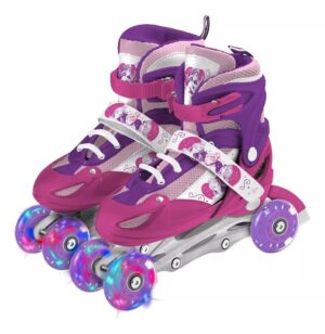 ROLLERS PRINCESAS 3 EN 1 RUEDAS INTERCAMBIABLES Y LUCES VR2 12227 TALLE M - Imagen 10